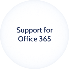 Support for office 365